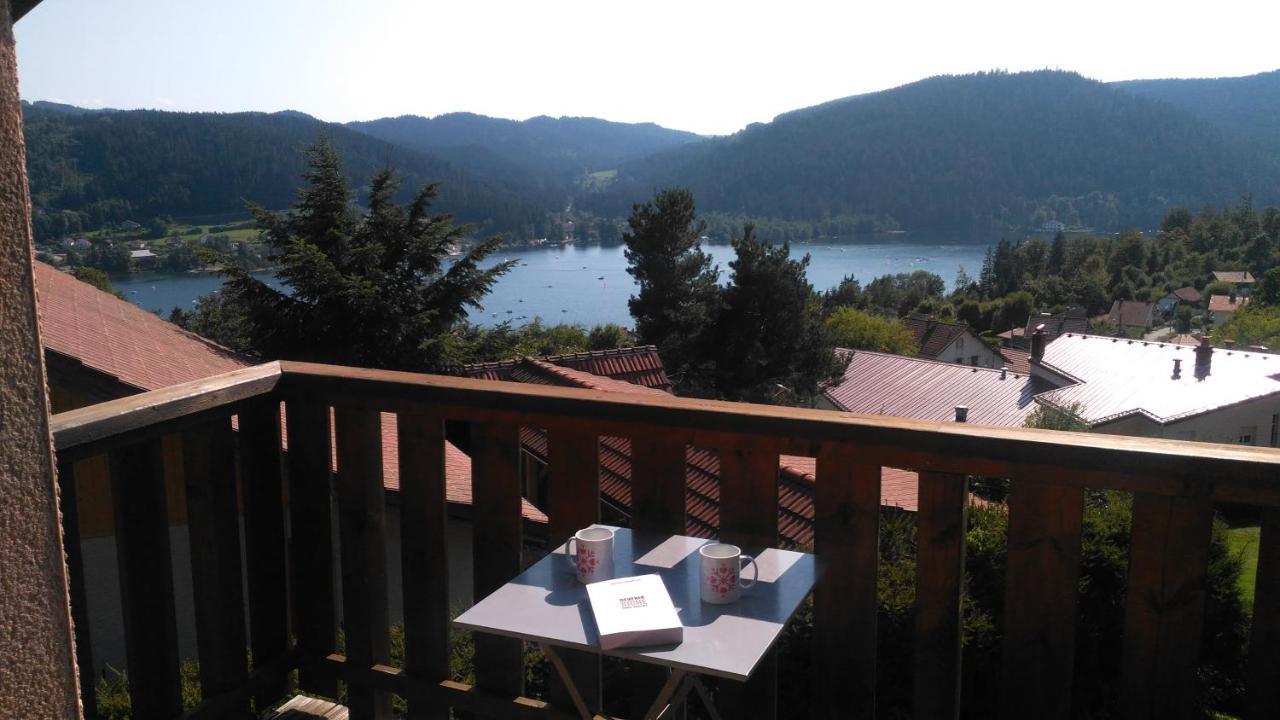 Esprit Myrtille Balcon Vue Lac Gerardmer Exterior photo